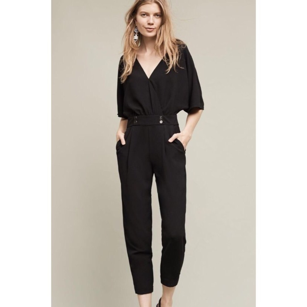 Anthropologie Elevenses Delaware Jumpsuit